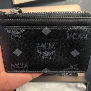 MCM Black Card Holder